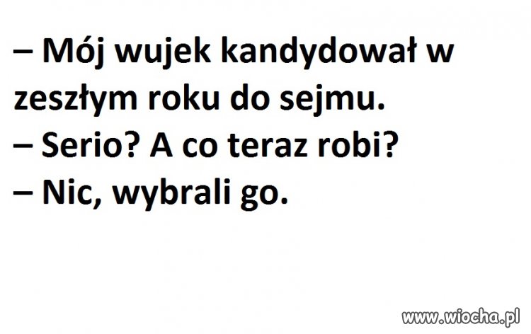 Posły, osły, senatory...