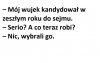 Posły, osły, senatory...