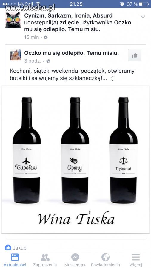 Nie życzę nikomu złego ale 