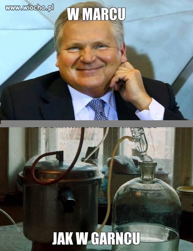 W marcu jak ...