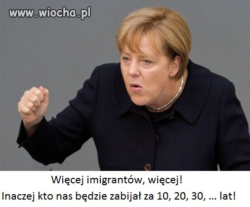 Długoterminowo to ta Pani jednak potrafi myśleć.