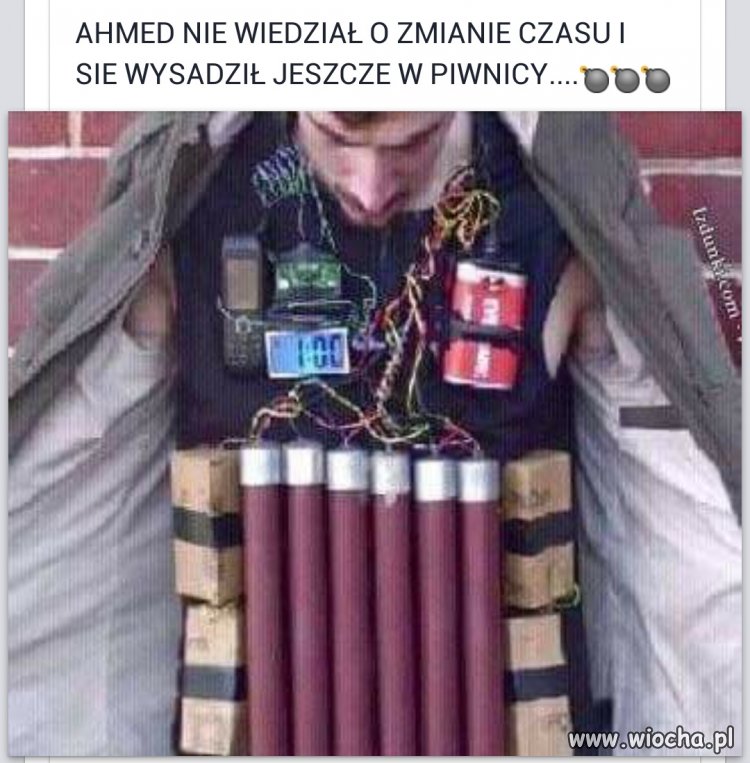 Ahmed i zmiana czasu.