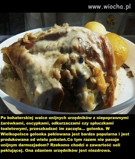 Tak wygląda golonka peklowana