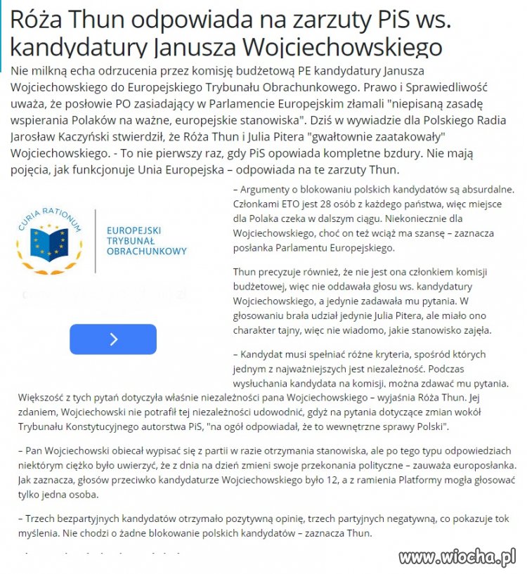 Jak śmieli odrzucić?