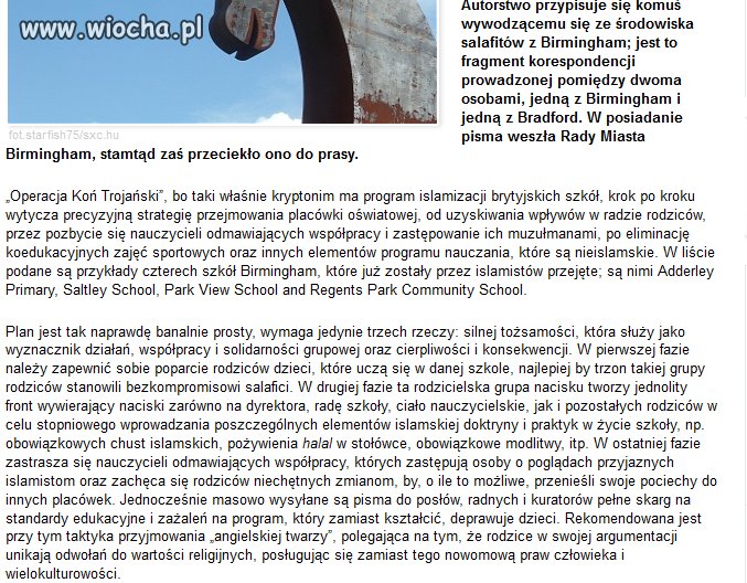 Fragment artykułu z 2014 roku