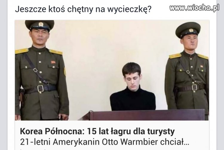 Ktoś chętny na wycieczkę ?