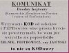 Komunikat 