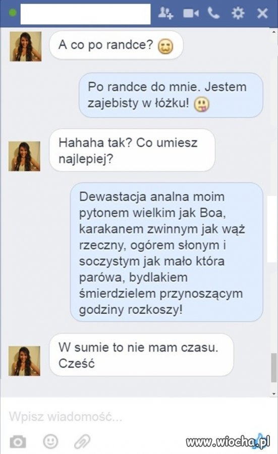 Nie przekonał 