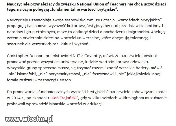 Brytyjskie wartości w Brytanii