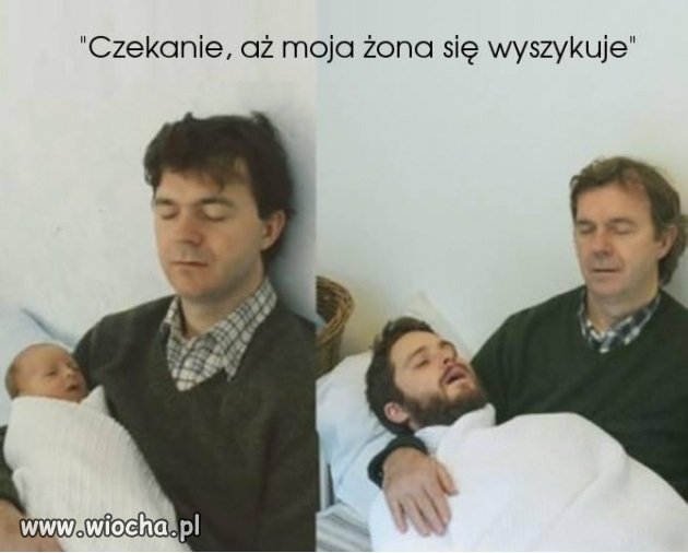 Czekanie, aż moja żona się wyszykuje