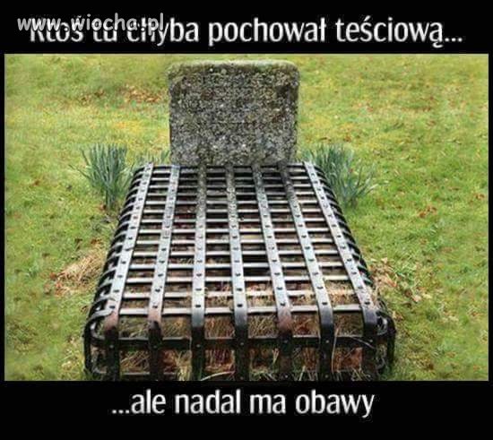 Grób teściowej