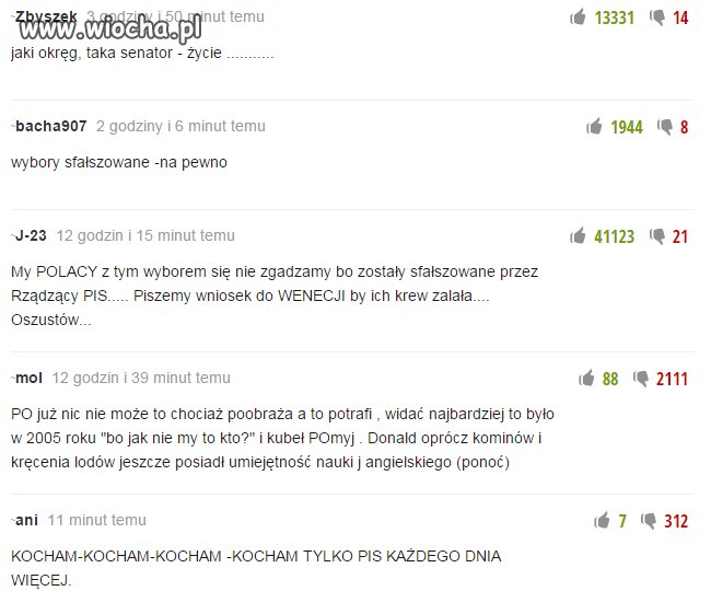Tymczasem na pewnej stronie...