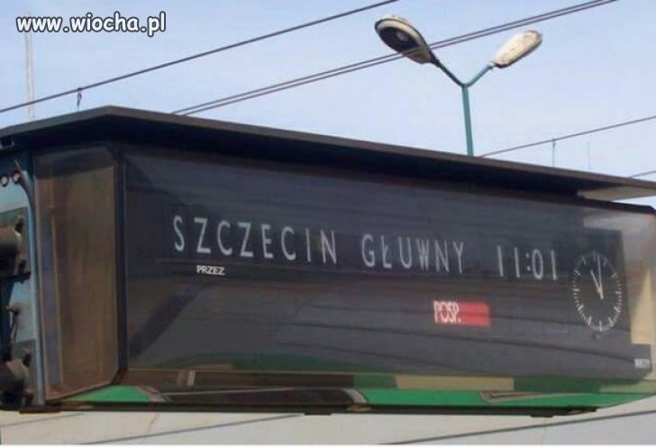 11:01 do Szczecina