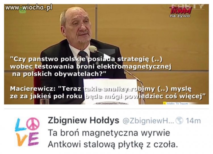 Potem się dziwią,że z poważnych spraw