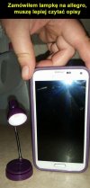 Lampka z allegro