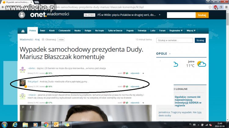 Pęknięta guma