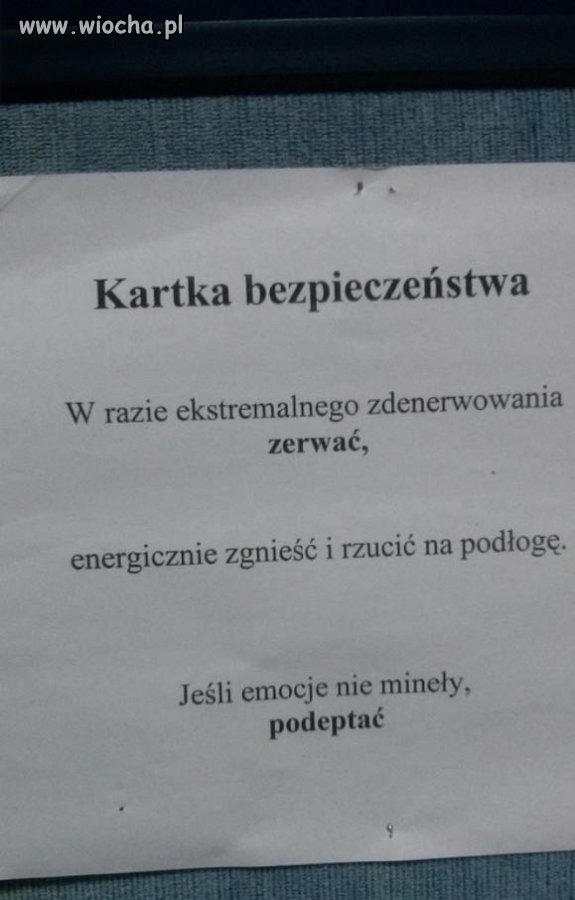 Bezpieczeństwo w pracy