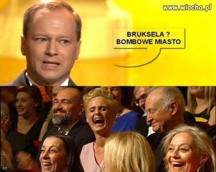 A'la Stuhr - "Dziś wszyscy jesteśmy Belgami -