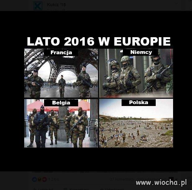 Lato 2016 w nietolerancyjnej rasistowskiej Polsce.