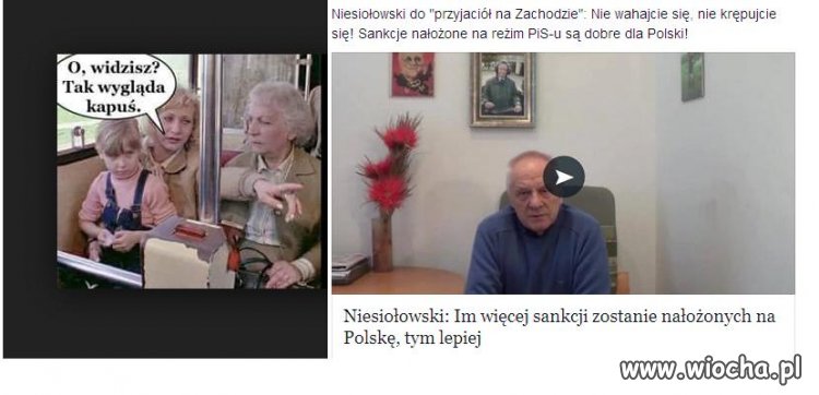 Im więcej sankcji nałożonych na Polskę tym lepiej.