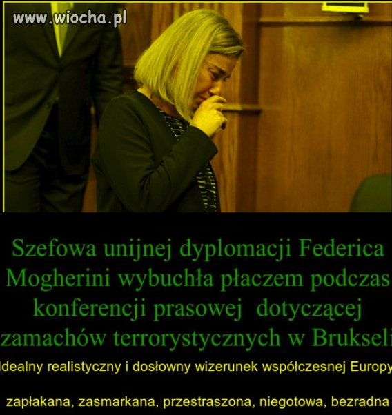 Europa jest na kolanach i robi pod siebie