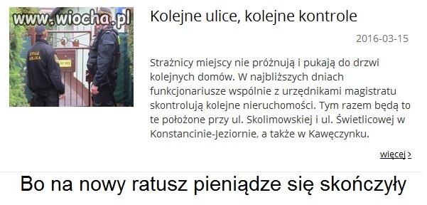 Tam gdzie rządzi PO
