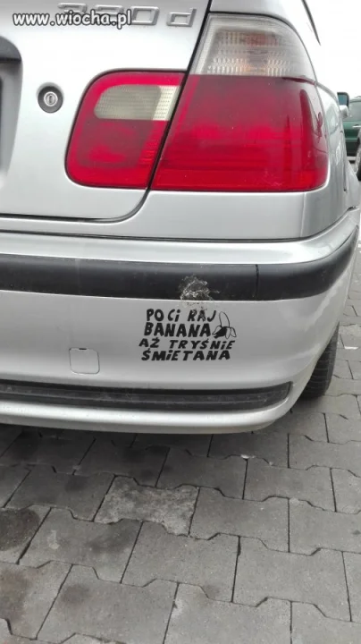Pocieraj Banana... BMW. 