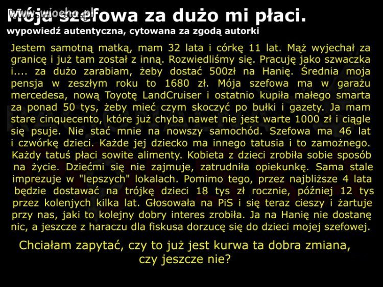  Sprawiedliwość społeczna wg PiS 