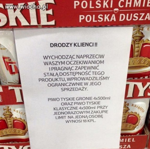 Tego towaru zawsze za mało