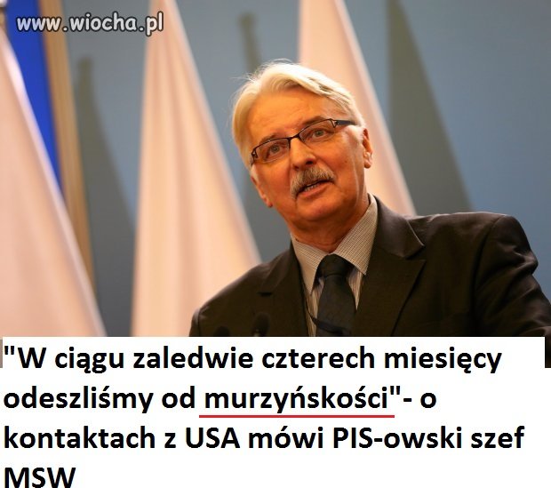 Jak gościa słyszę to wstyd mi za Polskę...
