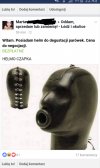 Hełm do degustacji parówek