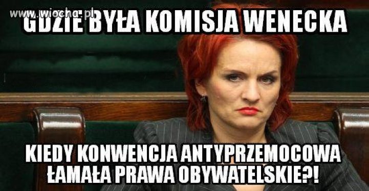 Pani poseł niech sie pani nie kompromituje