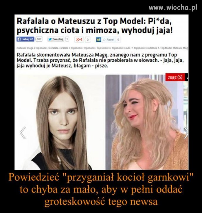 Haha, no nieźle.. Nawet nie wiem jak to