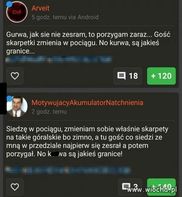 W pociągu 
