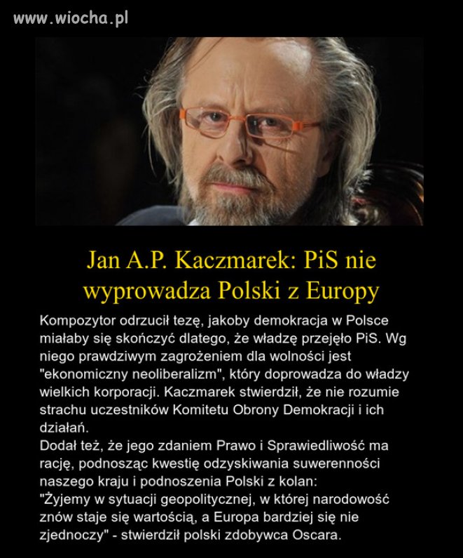 P. Jan Kaczmarek...