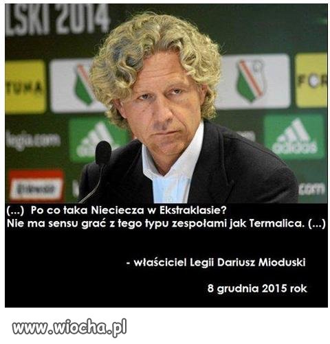 Na drugi raz oddajcie walkowera.