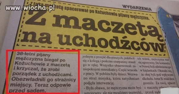 Życiowe podejście.