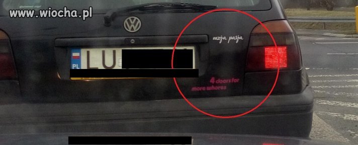 4 doors for more whores...