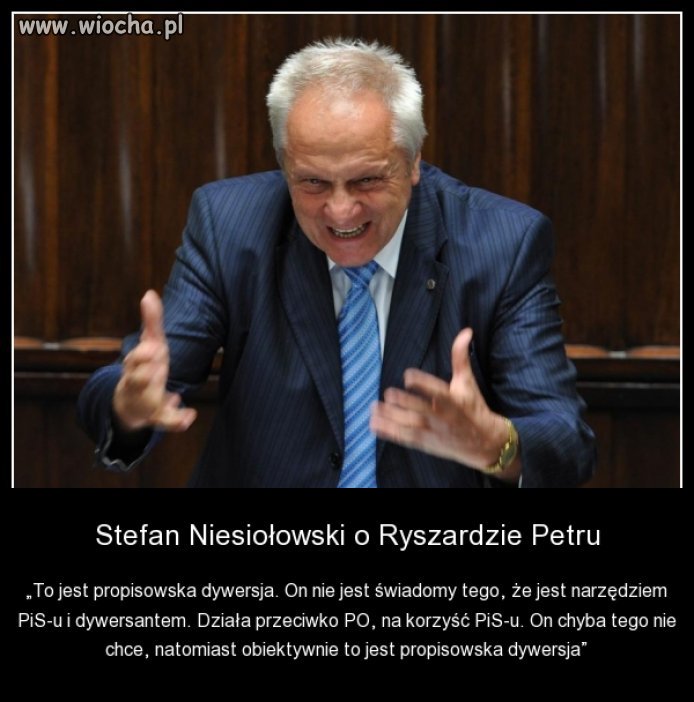A ten to już ma schizofrenię na bank...