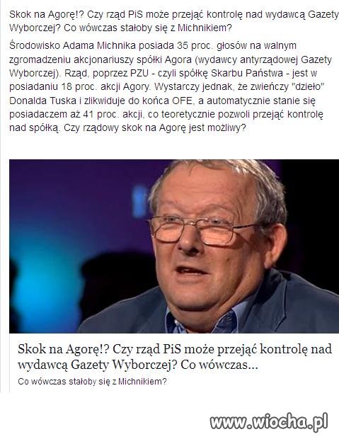 Michnik płakał jak to czytał.