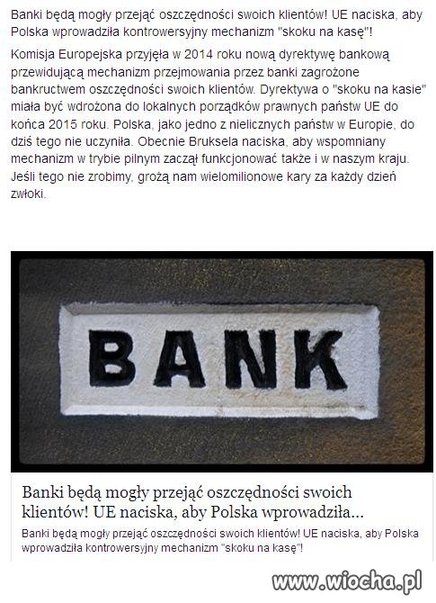 Czas opuścić tą przestępczą organizację zwaną UNIĄ