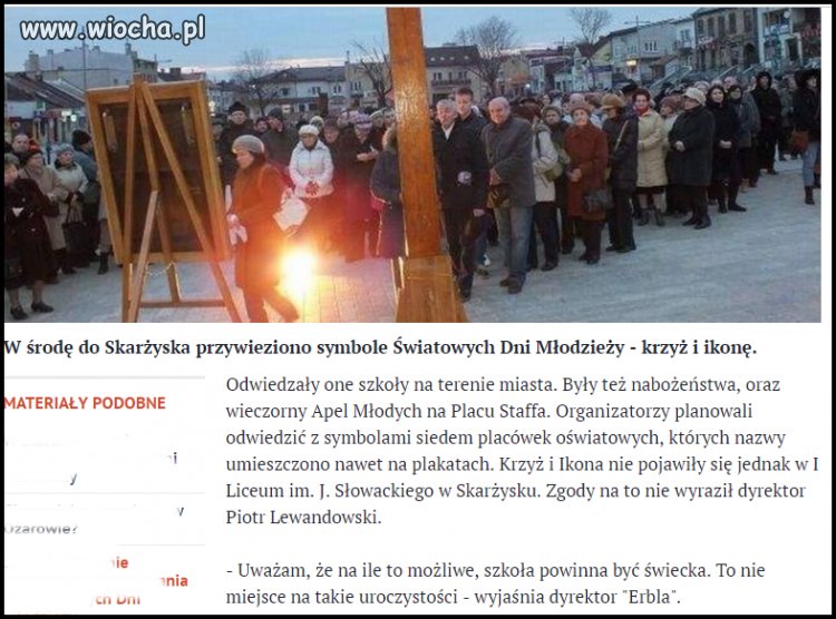 Dyrektorzy szkół,nie dajcie się zastraszyć.