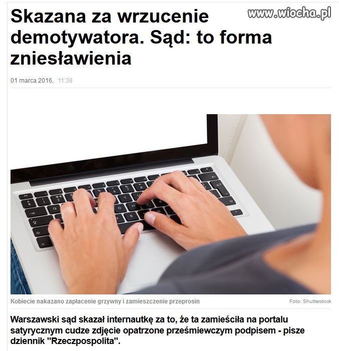 No to teraz uważajcie co wstawiacie