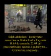 Salah pozwolił się zatrzymać,