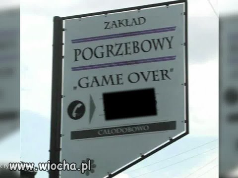 Był zakład pogrzebowy "Radość"
