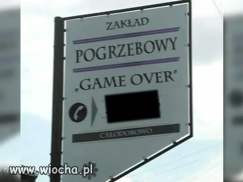 Był zakład pogrzebowy "Radość"