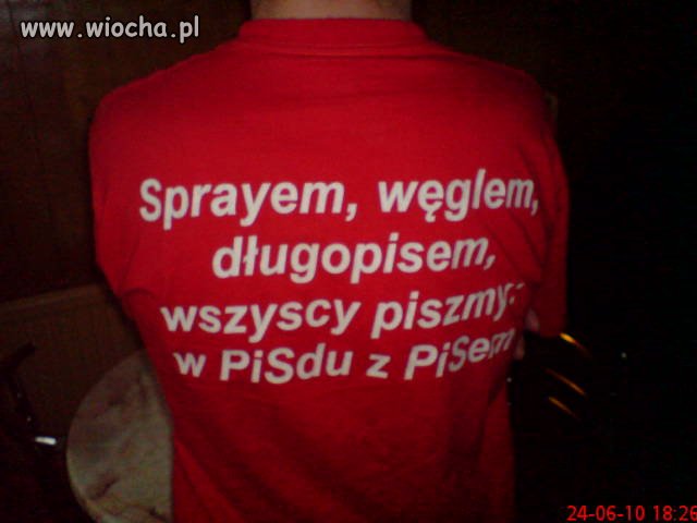 Koszulka z przekazem  