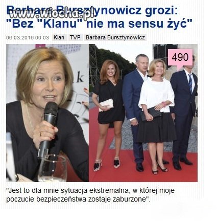 Odstawia babsko komedię.
