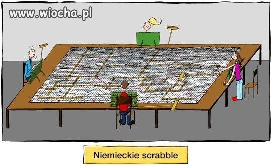 Niemieckie Scrabble