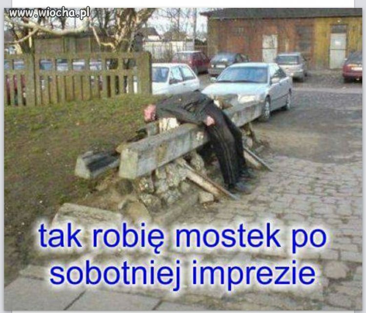 Znaleziony po sobotniej imprezie